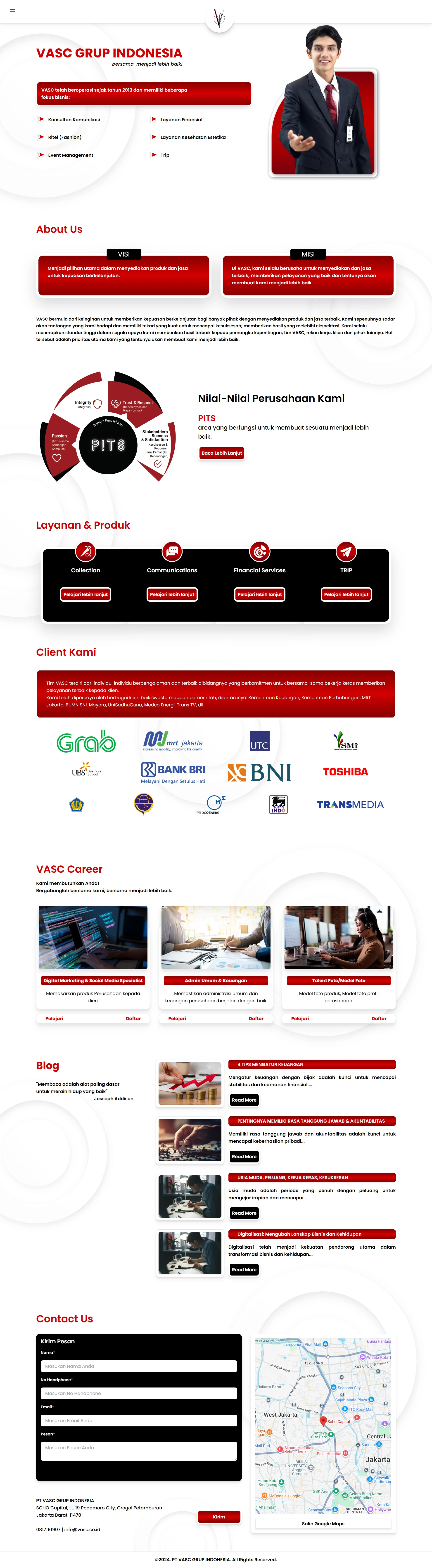 Projects - VASC - Company Profile